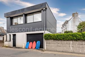 Studio vue mer 15m de la plage à Plobannalec-Lesconil