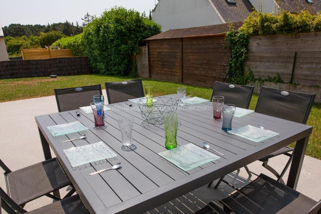 Maison pour 8 avec jardin à 1km de la plage
