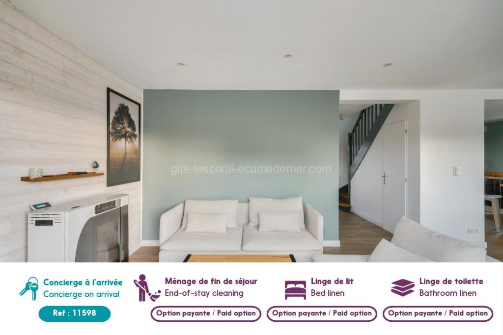 photo de Maison avec piscine pour 8 - 500m de la plage