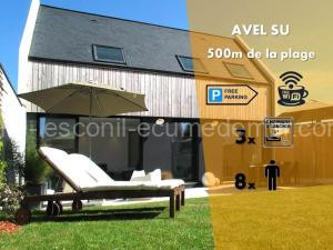 Maison de vacances Lesconil à 500 m de la plage à Plobannalec-Lesconil